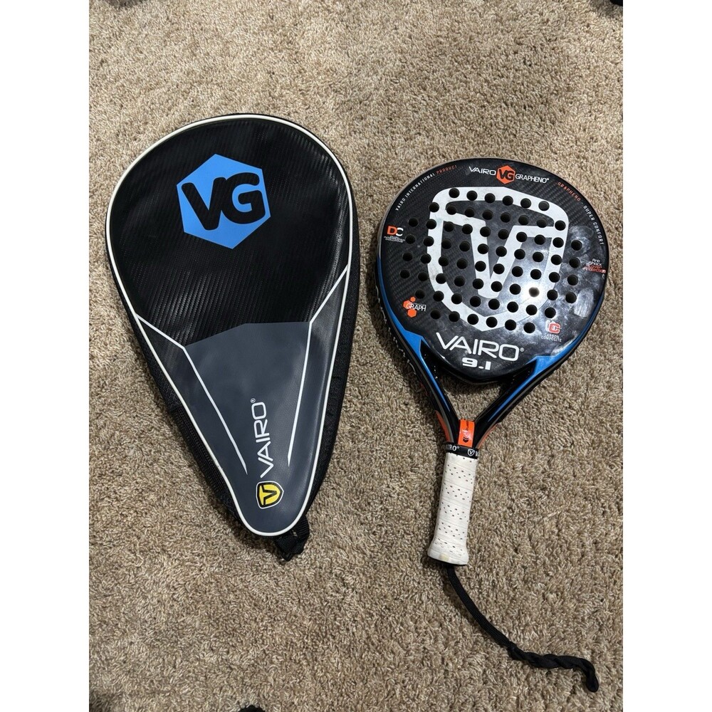 Padel Vairo Grapheno 9.1 Pop Tennis Racket with Cover , barely used